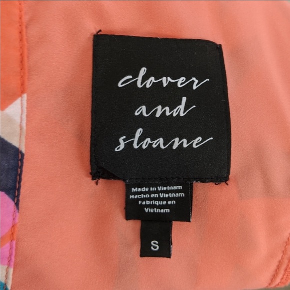 Clover and Sloane Multicolored Chiffon Dress - Picture 7 of 8